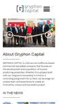 Mobile Screenshot of gryphon-capital.com